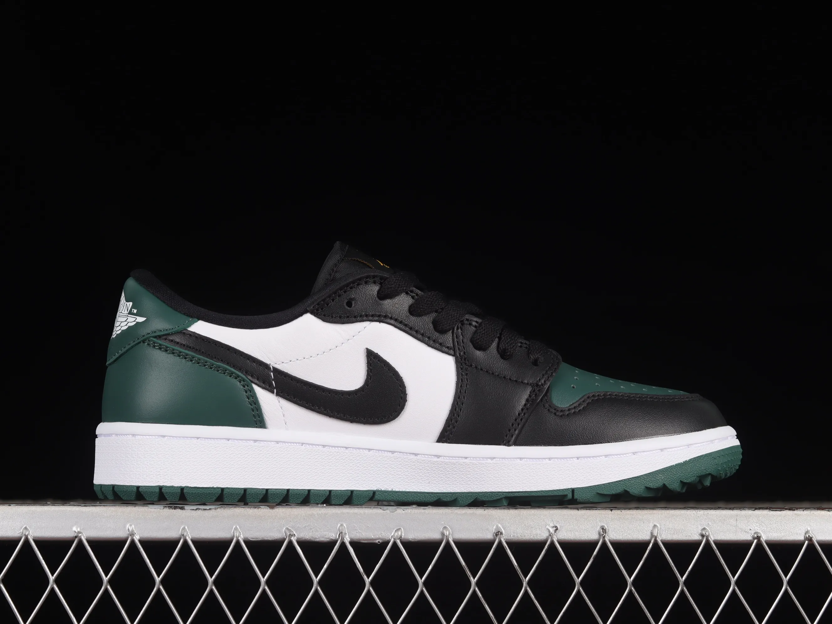 All categories Air Jordan Jordan series basketball shoes Air Jordan 1 Low G version pure original Air Jordan 1 Low Golf "Noble Green" AJ1 Joe 1 new golf version white green DD9315-107
